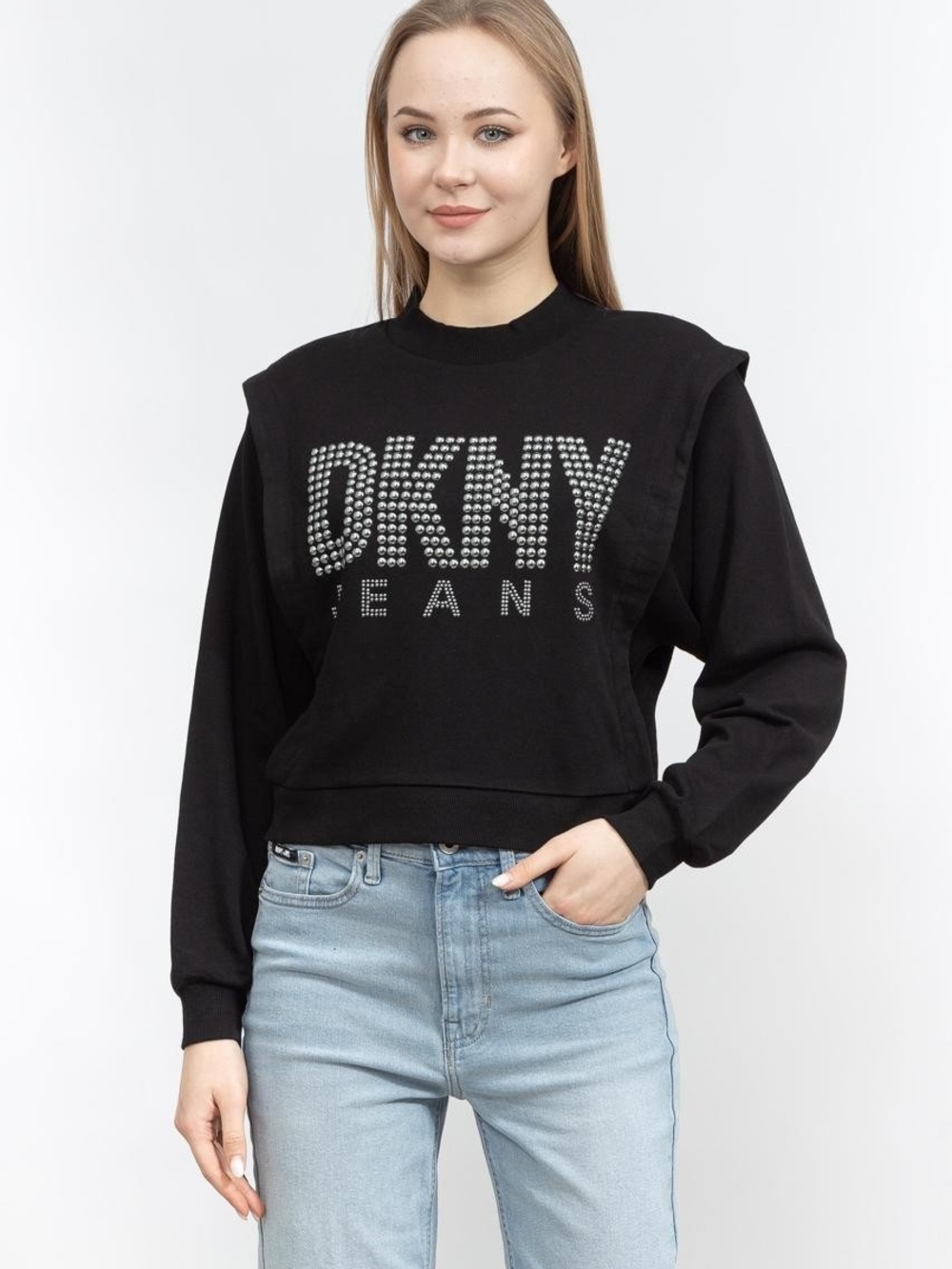 DKNY Black Sweatshirt XL